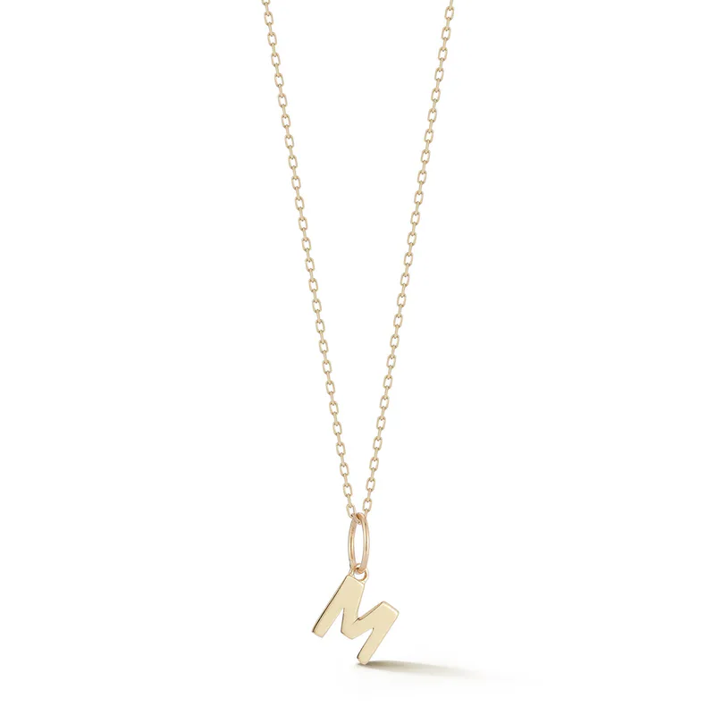 14kt Initial Necklace
