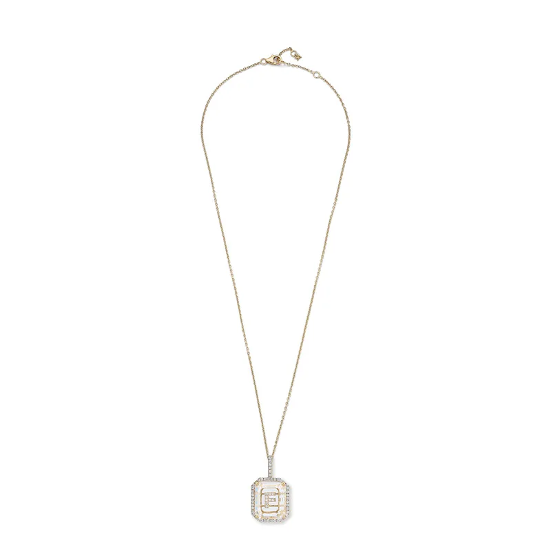 F - Secret Initial Necklace