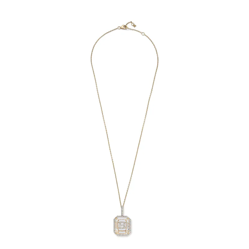 B - Secret Initial Necklace
