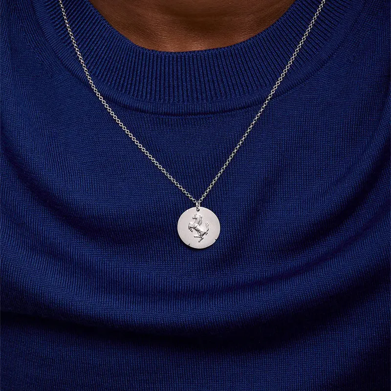 Stallion Coin Necklace