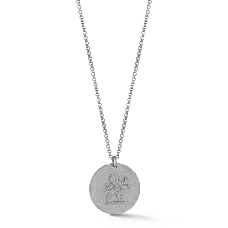 Lion Coin Necklace