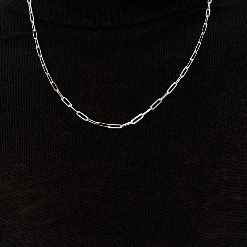 Paperclip Chain Necklace