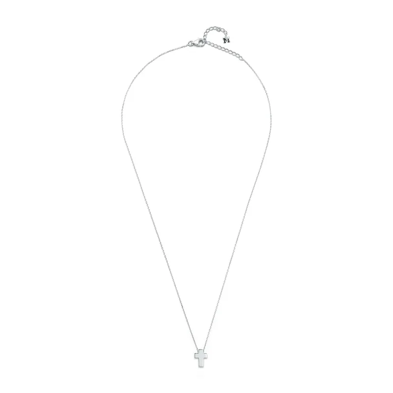 Suspended Cross Necklace