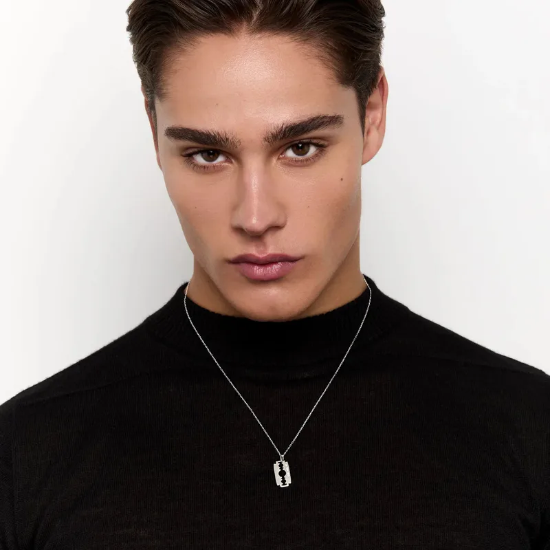 Razor Blade Necklace