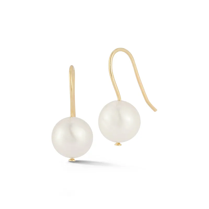 14kt Pearl Drop Earrings