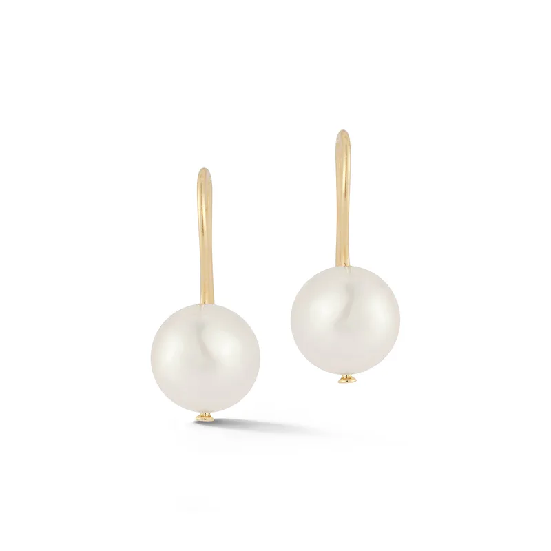14kt Pearl Drop Earrings