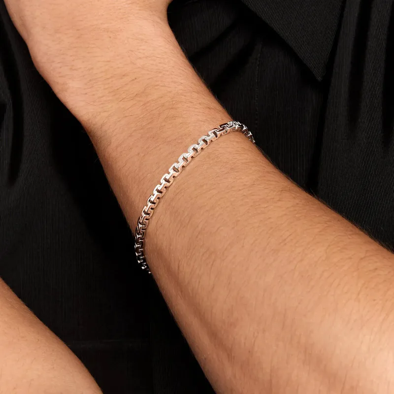 Square Link Chain Bracelet