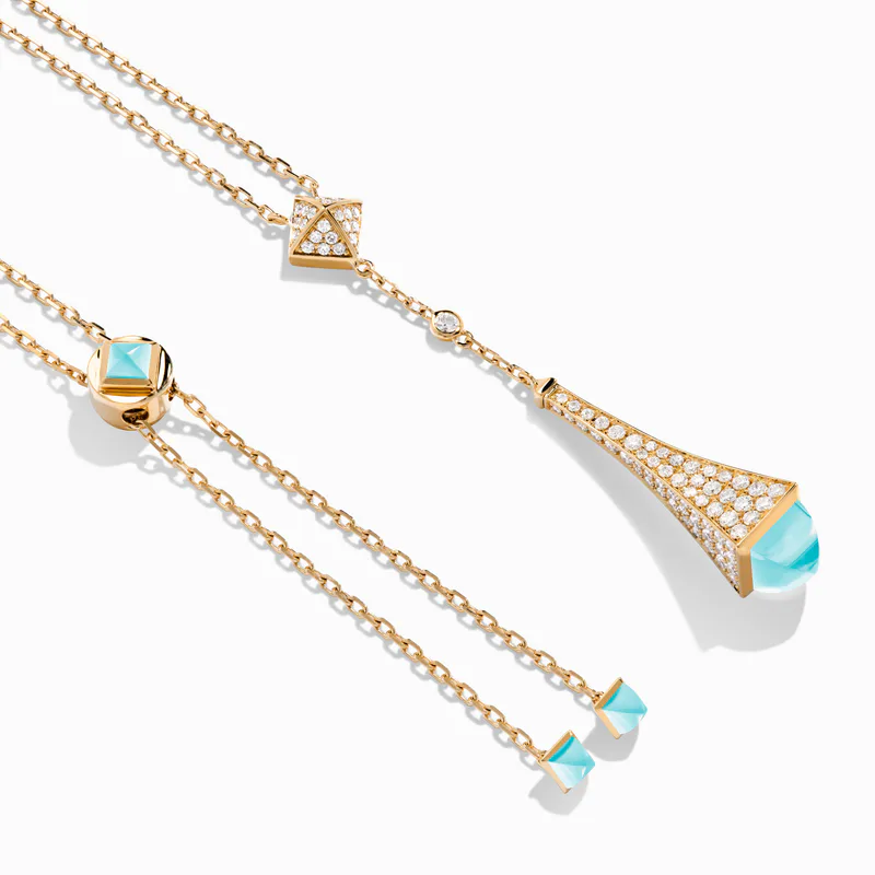 Cleo Diamond Teardrop Pendant