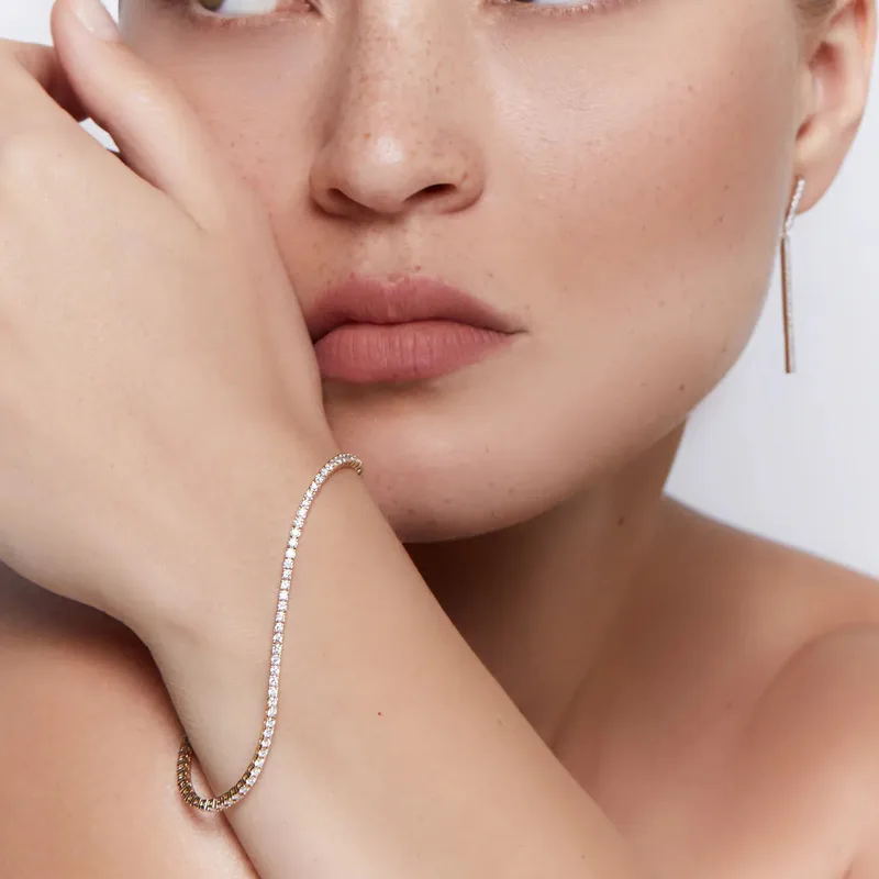 14kt Diamond Tennis Bracelet