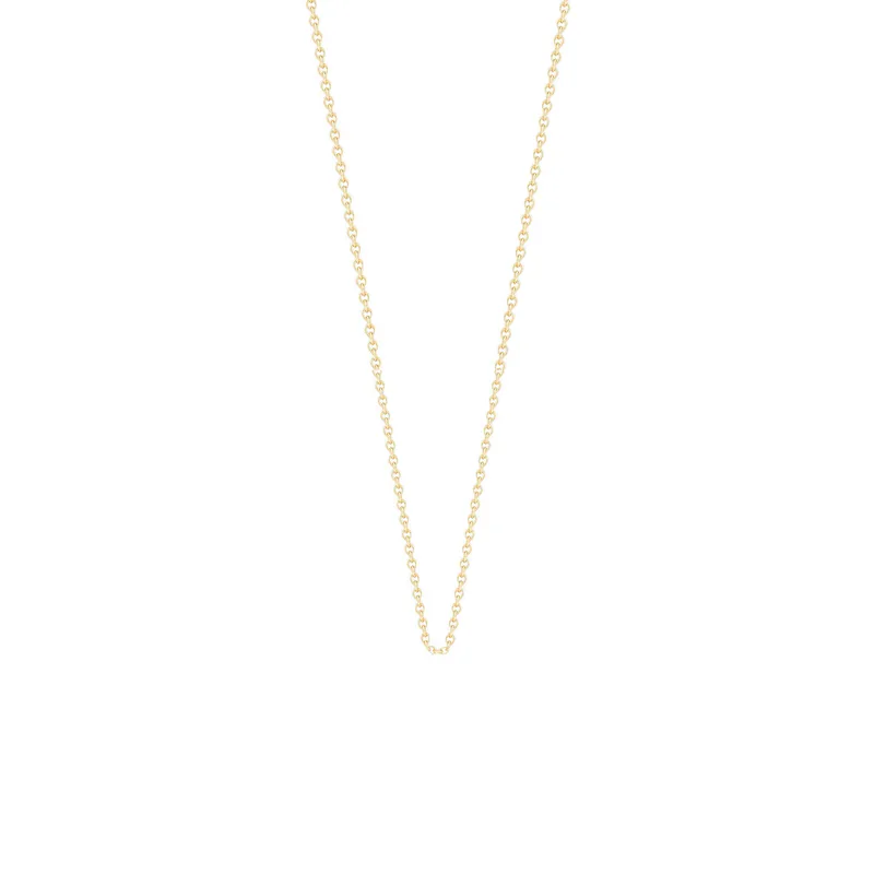 14kt Gold Diamond Cut Link Chain
