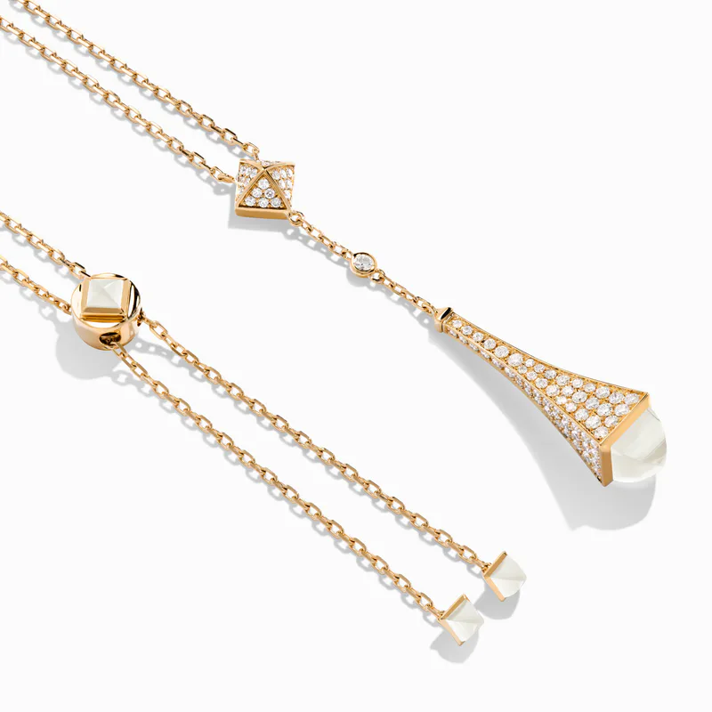 Cleo Diamond Teardrop Pendant