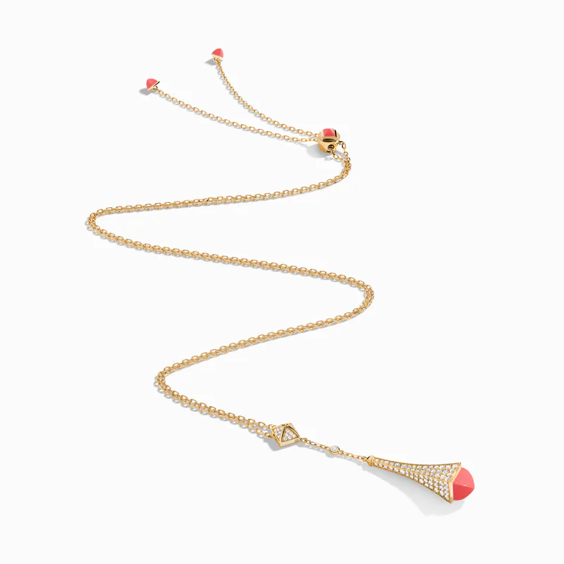 Cleo Diamond Teardrop Pendant