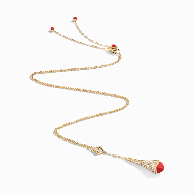 Cleo Diamond Teardrop Pendant