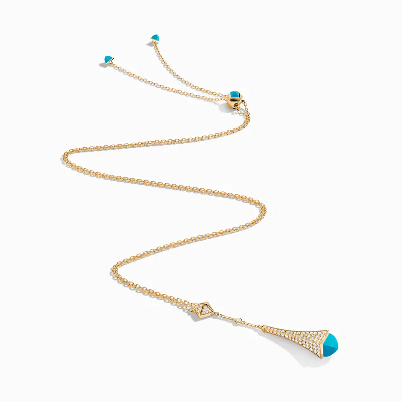 Cleo Diamond Teardrop Pendant