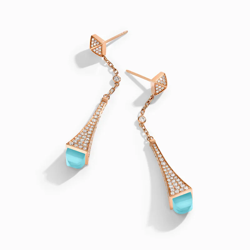 Cleo Diamond Teardrop Earrings