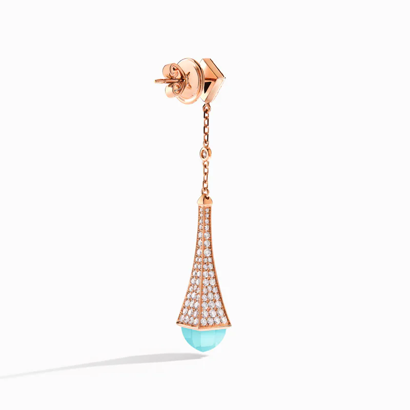 Cleo Diamond Teardrop Earrings