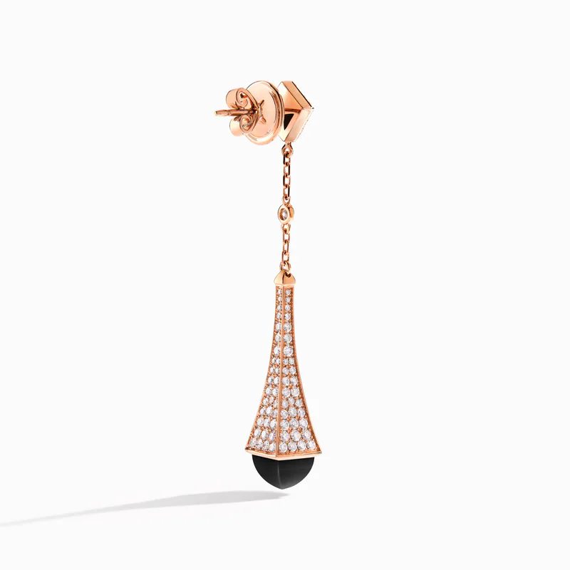 Cleo Diamond Teardrop Earrings