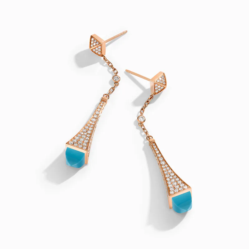 Cleo Diamond Teardrop Earrings