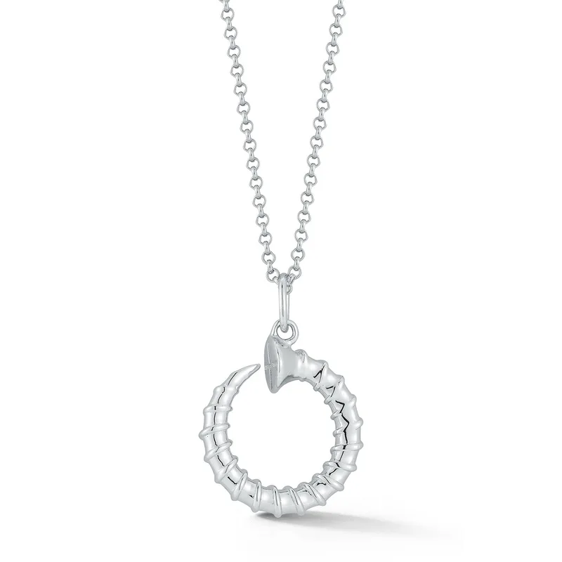 Screw Circ Necklace