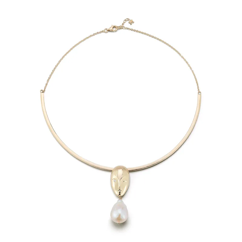 14kt Eve Baroque Pearl Necklace