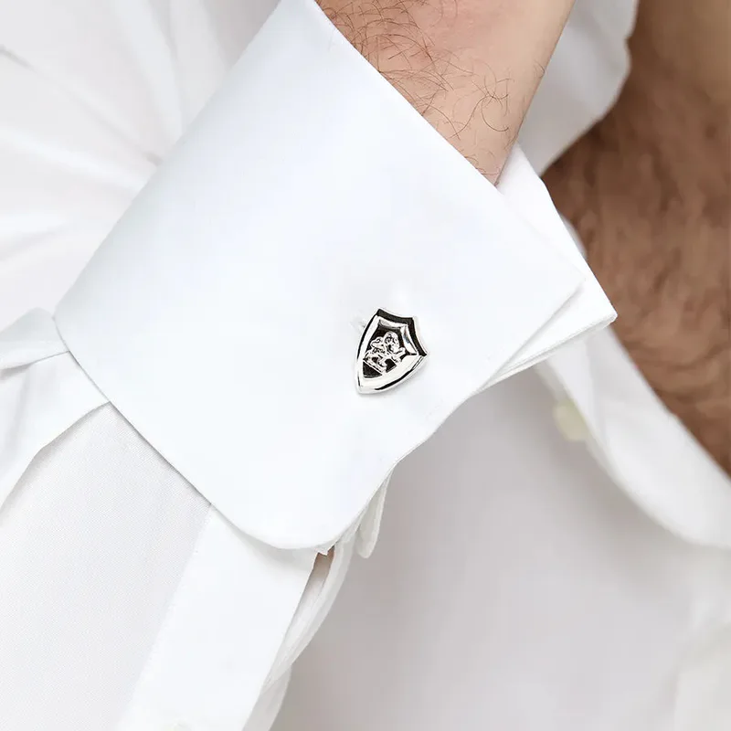 Lion Shield Cufflinks