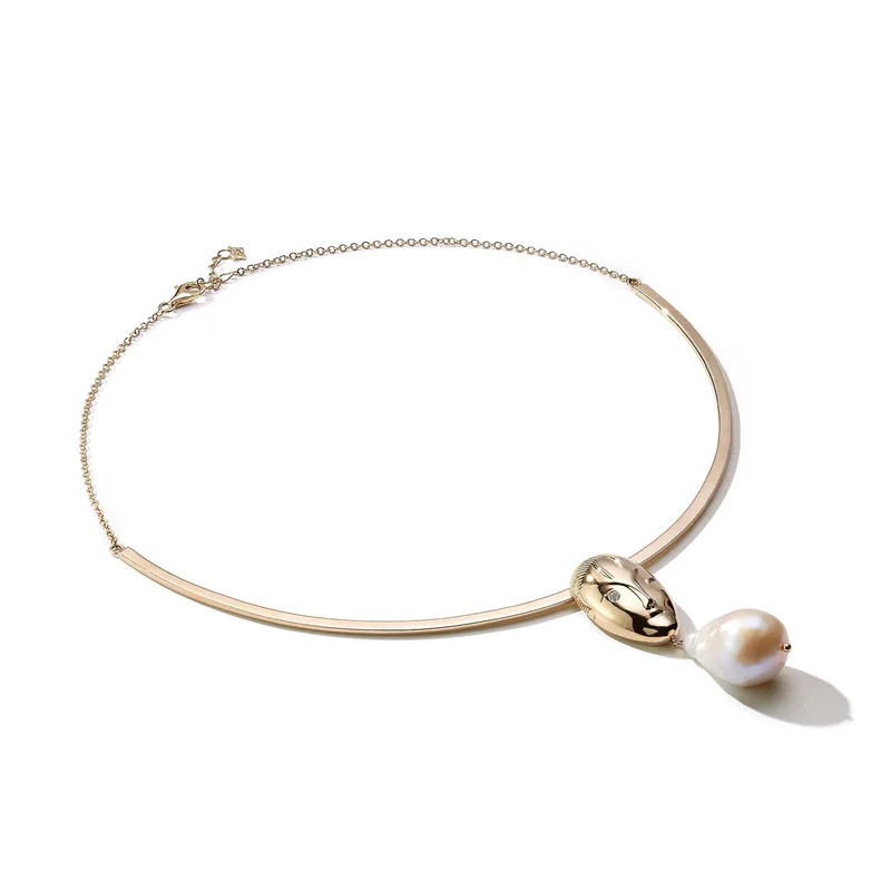 14kt Eve Baroque Pearl Necklace