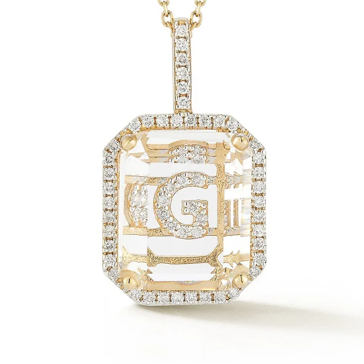 G - Secret Initial Necklace