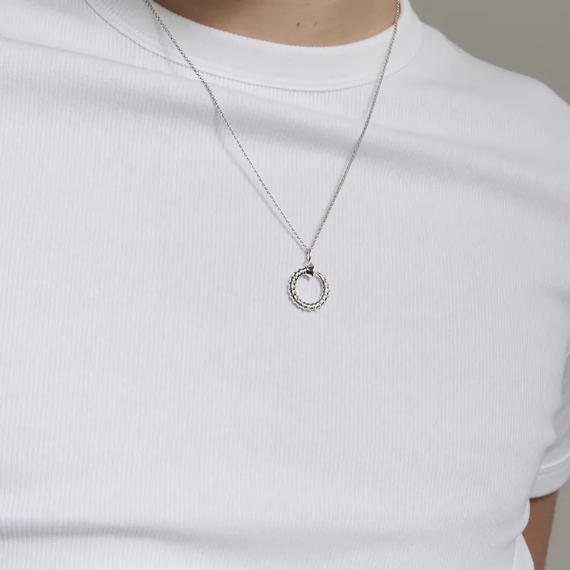 Screw Circ Necklace