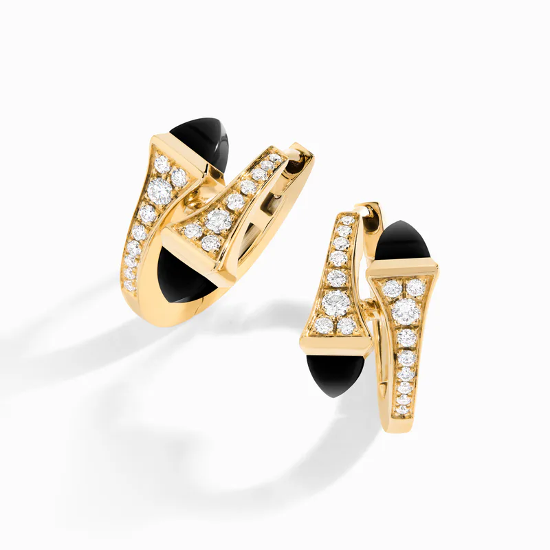 Cleo Diamond Huggie Earrings