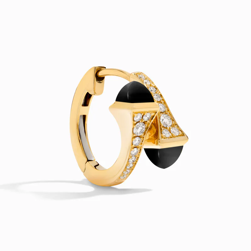 Cleo Diamond Huggie Earrings