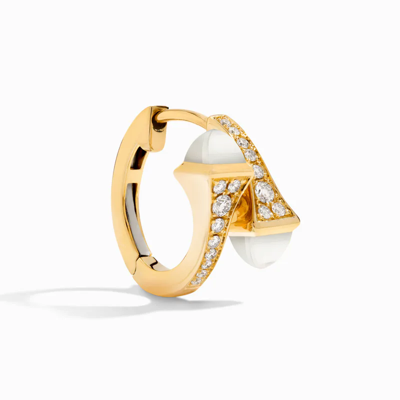Cleo Diamond Huggie Earrings