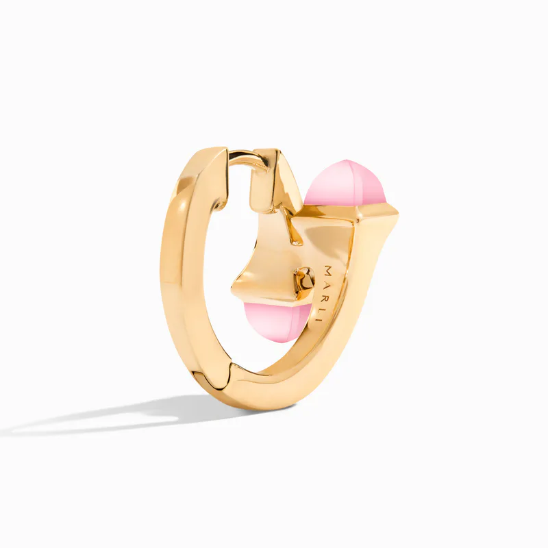 Cleo Diamond Huggie Earrings