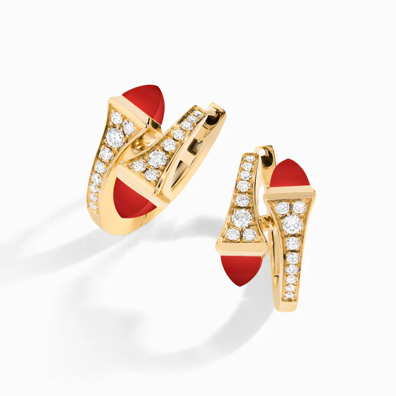 Cleo Diamond Huggie Earrings