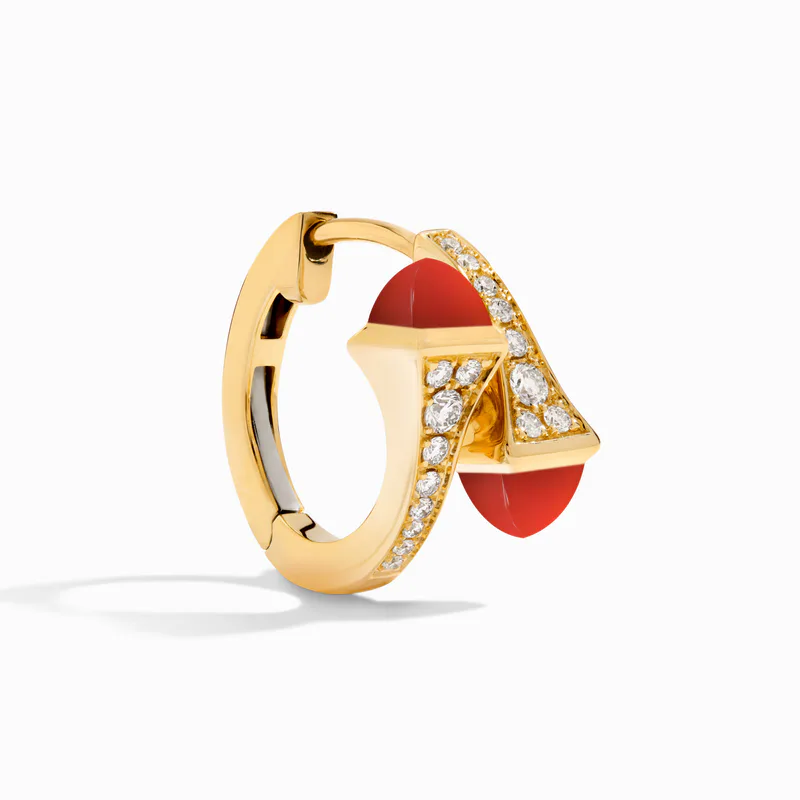 Cleo Diamond Huggie Earrings