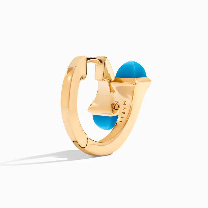 Cleo Diamond Huggie Earrings