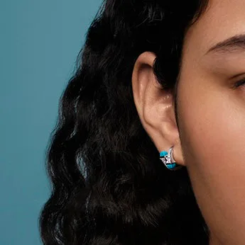 Cleo Diamond Huggie Earrings