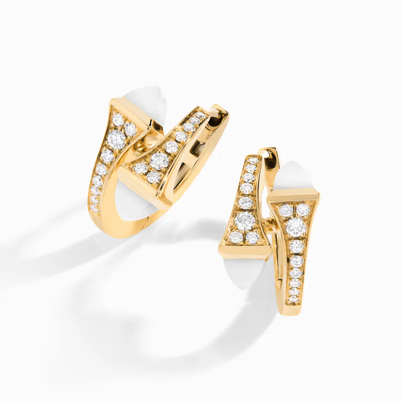 Cleo Diamond Huggie Earrings