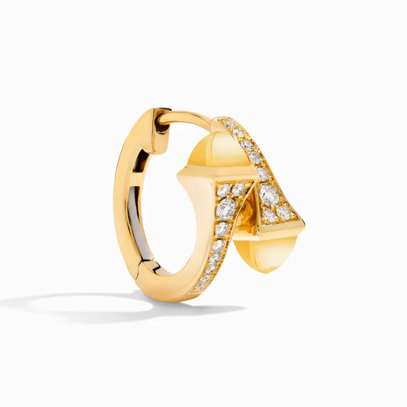 Cleo Diamond Huggie Earrings