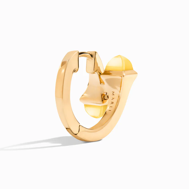 Cleo Diamond Huggie Earrings