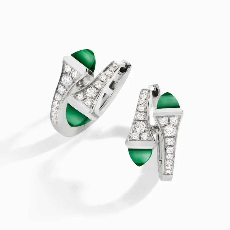 Cleo Diamond Huggie Earrings