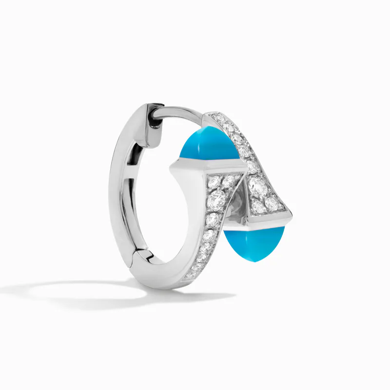 Cleo Diamond Huggie Earrings