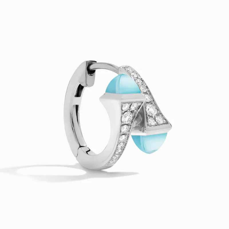 Cleo Diamond Huggie Earrings