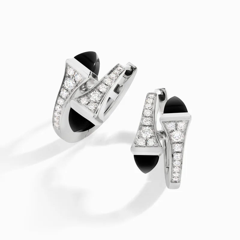 Cleo Diamond Huggie Earrings