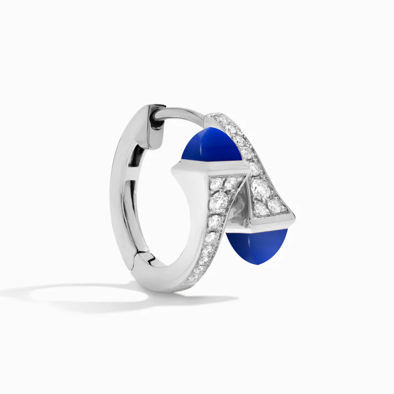 Cleo Diamond Huggie Earrings