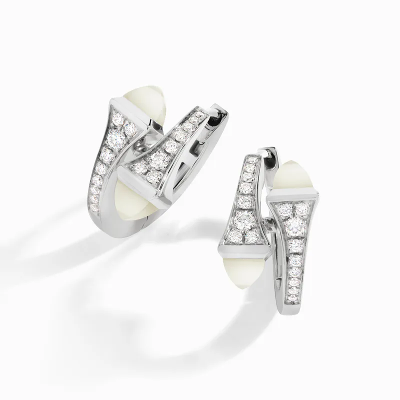 Cleo Diamond Huggie Earrings