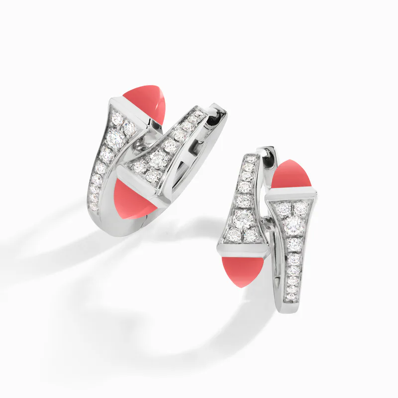 Cleo Diamond Huggie Earrings