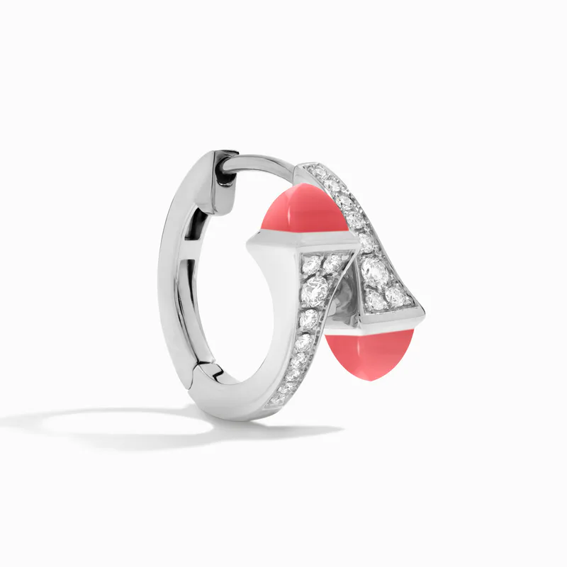 Cleo Diamond Huggie Earrings