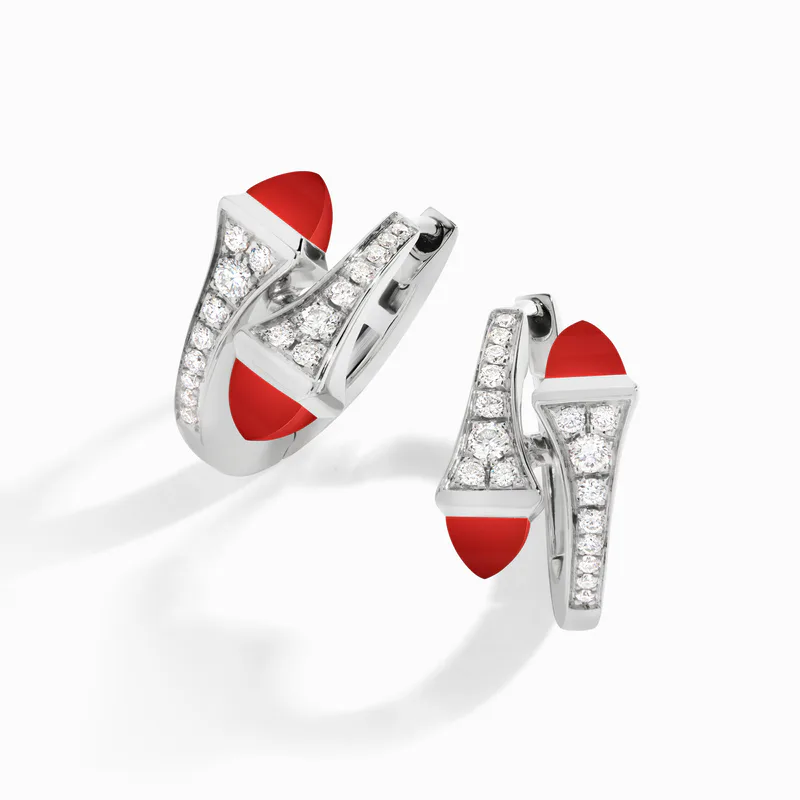 Cleo Diamond Huggie Earrings