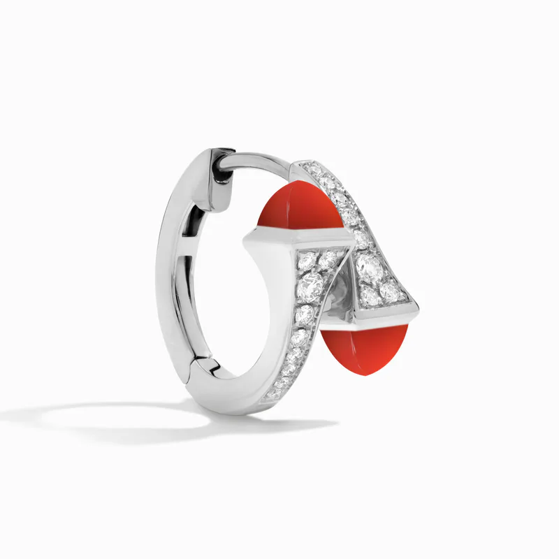Cleo Diamond Huggie Earrings