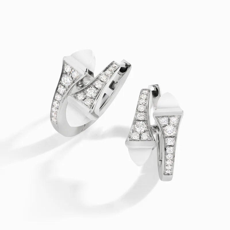 Cleo Diamond Huggie Earrings